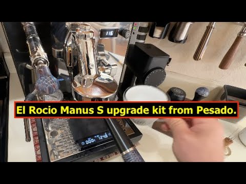 El Rocio Manus S upgrade kit from Pesado. 엘로치오 홈카페 커피머신 | 페사도58.5