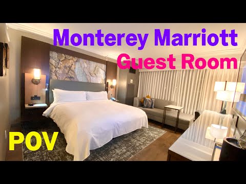 Monterey Marriott Guest Room Walk Around POV