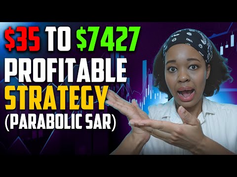 MY PERSONAL BINARY OPTIONS TRADING STRATEGY with Parabolic SAR Indicator | QUOTEX Profit $35 - $7427