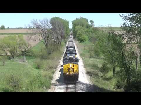 Iowa Interstate BICB with IAIS 503 and 511 leading near Hancock, Iowa