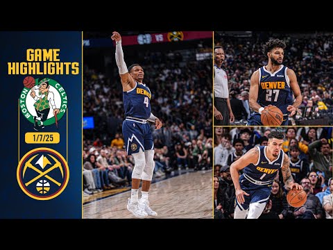 Denver Nuggets vs. Boston Celtics Full Game Highlights 📺 | 1/7/25