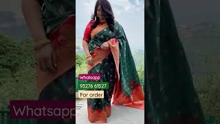 Gorgeous Banarasi saree #saree #sarees #reels #instagram #shorts #short #facebook #viral #trending