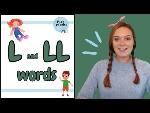 Learn to Blend 'l' and 'll' Words with Miss Phonics | Reading Practice for Kids | British Teacher