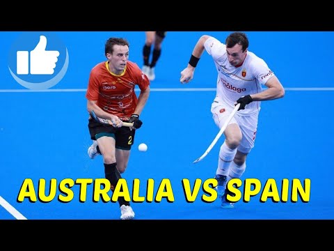 AUSTRALIA VS SPAIN  FIH PRO LEAGUE 2024-2025 HOCKEY HIGHLIGHTS MATCH PENLETY SHOOTOUT THRILL