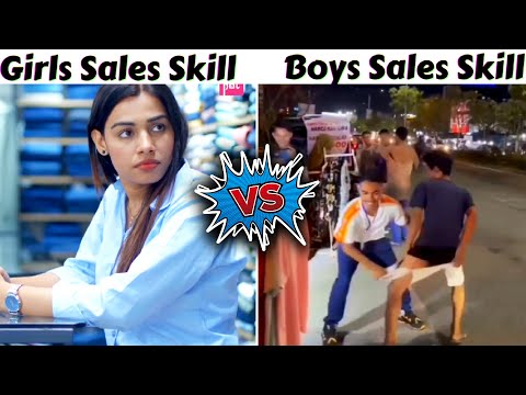 Girls Sales Skills Vs Boys Sales Skills !! Memes #viralmemes #mem