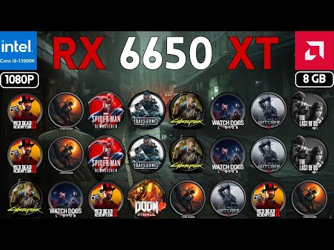 RX 6650 XT: 25 Game Benchmark at 1080p