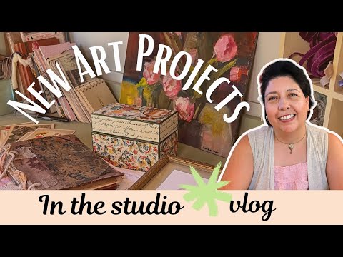 STUDIO VLOG ✦ a new project & you're invited, the cookbook, and new art acquisitions