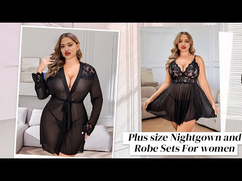 Unveiling Confidence: A Review of Avidlove Plus Size Lingerie | Lingrie Try on haul | sexy lingerie