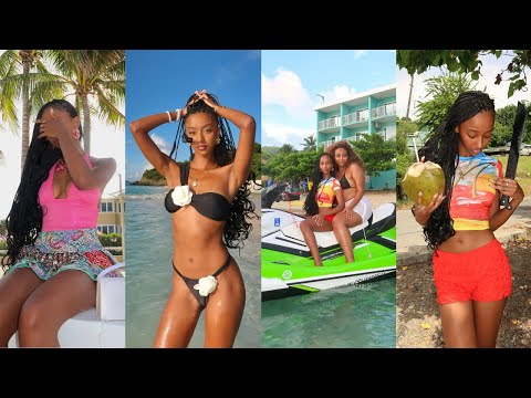 ST THOMAS VLOG: JET SKIING, TUBING!! I'VE NEVER SEEN WATER SO BLUE, BOAT RIDES, GREAT FOOD + MORE