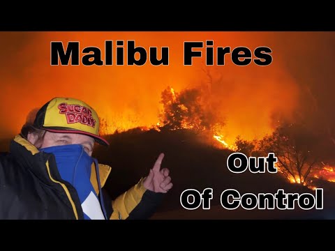 Malibu Fires Burn out of Control  // Franklin Fire  2024