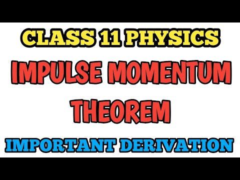 Class 11 Derivation of Impulse Momentum Theorem // Class 11 Physics Derivation