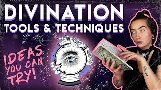 🔮 Divination Tools and Techniques You Can Try 🌙 [ Bibliomancy, Bag Magic, Scrying ]