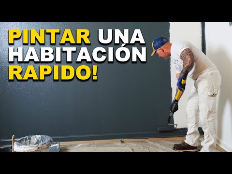 10 pasos para pintar una habitación RÁPIDO y FÁCIL traducido