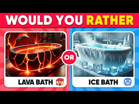 Would you Rather...? Hardest Choice EVER! 🍔😱🥶🍕 Daily Quiz