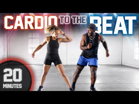 20 Minute Cardio-HIIT To The Beat Workout [With Modifications]