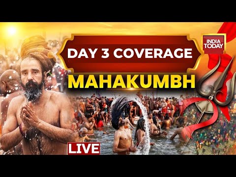 Maha Kumbh Day 3 LIVE: India Today Live From Prayagraj | Hindu Baba's Visit Prayagraj