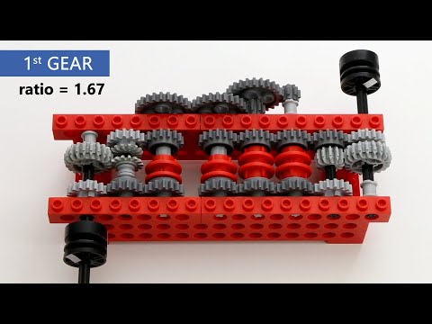 Build & Test Lego Gearboxes: 2, 4, 6, 8, 12-speed