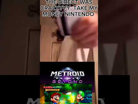 METROID PRIME 4 AND MARIO&LUIGI ARE REAL #marioandluigi #metroidprime4 #nintendo #gaming