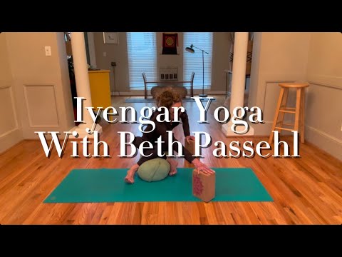 Iyengar Yoga for Hip Opening with Beth Passehl | Stretch & Relax with Blocks & Bolster