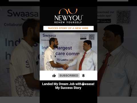 Landed My Dream Job with Swaasa! | My Success Story