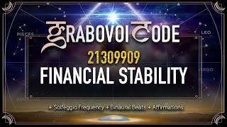 Grabovoi Numbers for FINANCIAL STABILITY | Money Abundance Frequency with Grabovoi Codes