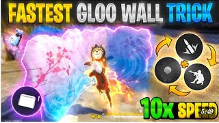 Gloo wall trick ||  Gloo wall  tutorial  trick || @4flaggamer #gloowall #gloowalltrick