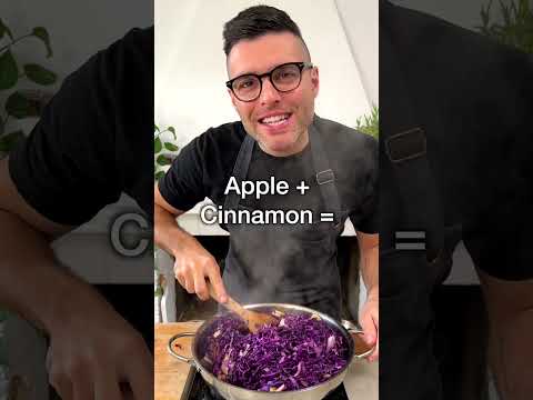 Braised Red Cabbage with Apples