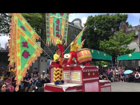 2017香港青年醒獅武術交流團，參觀祖廟中聯黃飛鴻＠夏國璋龍獅發展基金