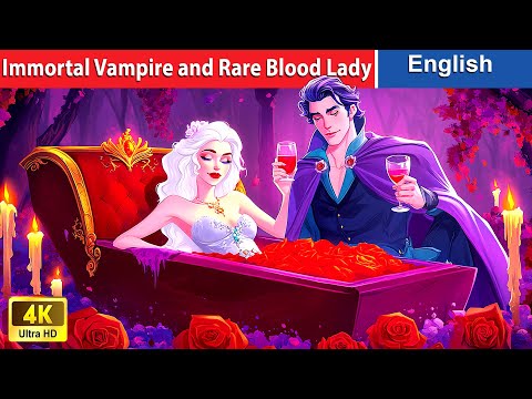 Immortal Vampire and Rare Blood Lady 😈Bedtime Stories🌛 Fairy Tales in English @WOAFairyTalesEnglish