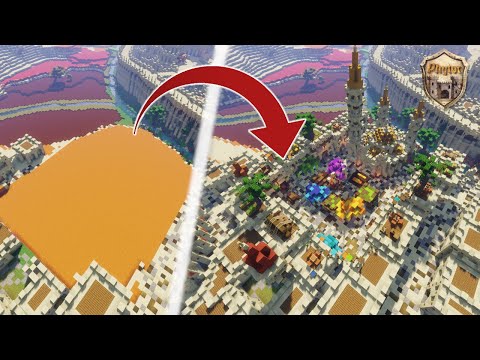 Minecraft: Building An Arabic Market + Mosque!