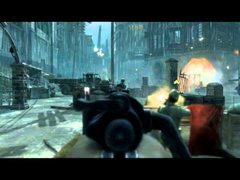 Warfare sound effect 6 - WWII Stalingrad firefight