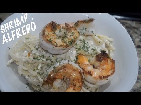 How To Make Shrimp Alfredo | How To Make Homemade Alfredo Sauce | Southern Smoke Boss