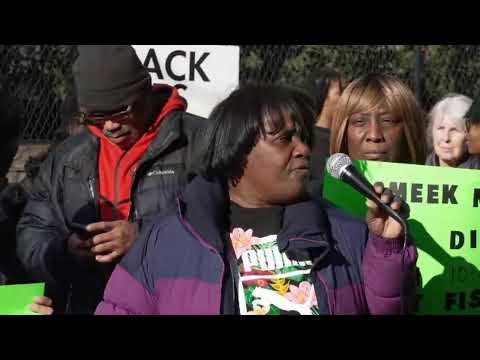 Rally calling for accountability after inmate's death