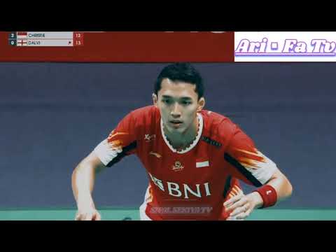 Jonatan Christie [INA] VS Davi [ ENG ] | BADMINTON THOMAS CUP 2024 TERBARU