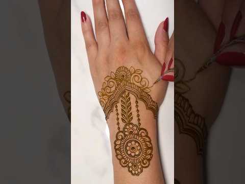 Beautiful arch henna design #henna #hennaartist #mehndi