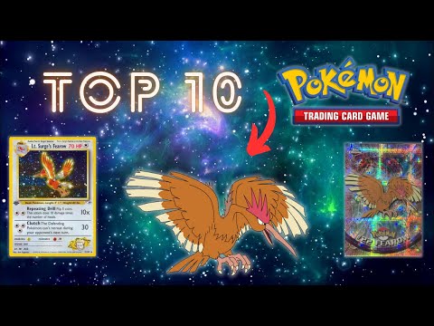 The 10 Most EXPENSIVE Fearow Pokemon Cards! #top10 #pokemon #fearow