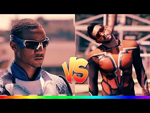 A-Train vs Shockwave | Race | The Boys