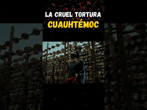 "La cruel tortura de Cuauhtémoc: El último emperador azteca que desafió a Cortés"#historiaazteca