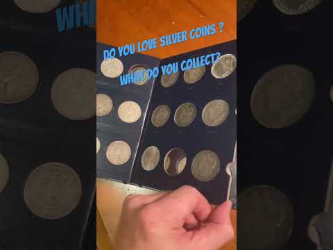 Do you collect silver coins? What’s you’re favorite design? #coin #silver #stackers #morgandollar