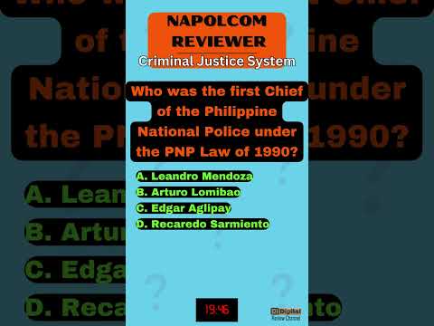 Napolcom Exam Reviewer  Mock Exam   PNP Law and History  Practice Test 25 of 30 📚🎯 #d1digitalreview