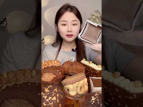 먹방 먹는 소리 Chocolate dessert #asmr #mukbang #food #eating