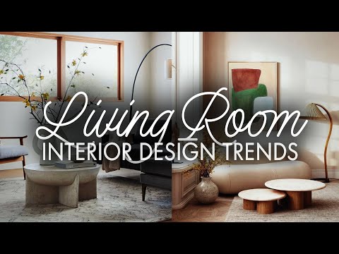 Chic Living room trends you NEED to know about ~ Interior Design Trends 2023 ~