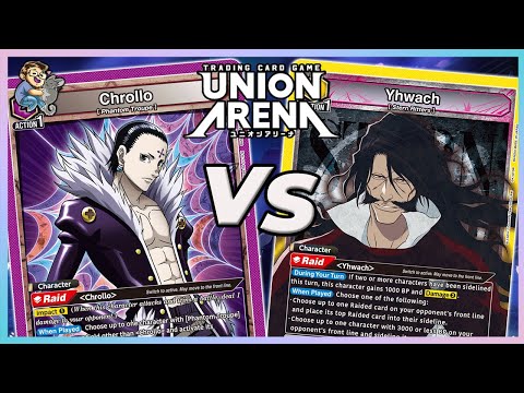 Union Arena Purple Hunter x Hunter VS Yellow Yhwach Bleach| North America Launch Meta