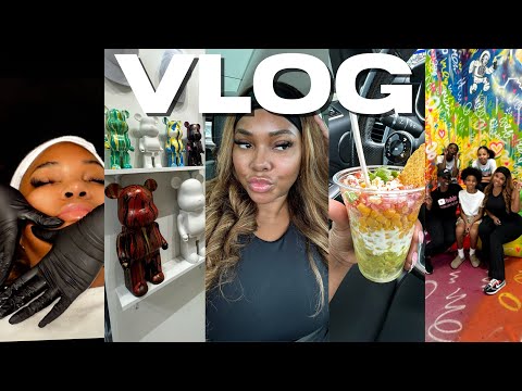 TRAVEL BEAUTY MAINTENANCE • PAINTING CLASS • I’M A FOOTBALL MOM NOW | Gina Jyneen VLOGS