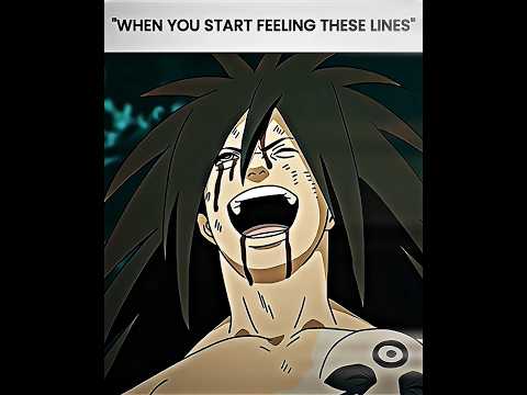 Madara's Lines Hits Hard ❤️‍🩹💯 | Madara Uchiha | Naruto Shippuden | Alight Motion ⚡ | #anime #naruto