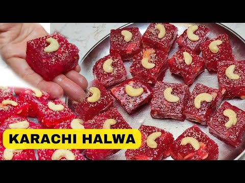 Bombay Karachi Halwa - Diwali Special Sweet Recipe |बॉम्बे कराची हलवा बनाने का सबसे सही और सरल तरीका