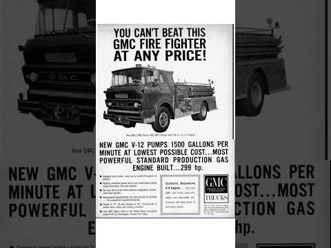 Check out this GMC V12 Firetruck 👀