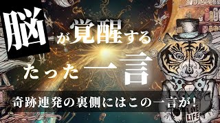 【脳の覚醒】毎日脳に言うだけで望む現実を引き寄せる魔法の言葉。続けると本質的に願望が実現する