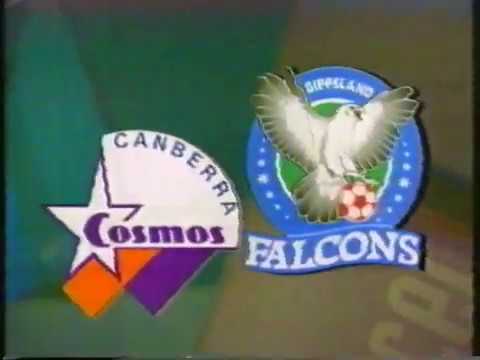 Canberra Cosmos v Gippsland Falcons, Round 21 1996/97 NSL