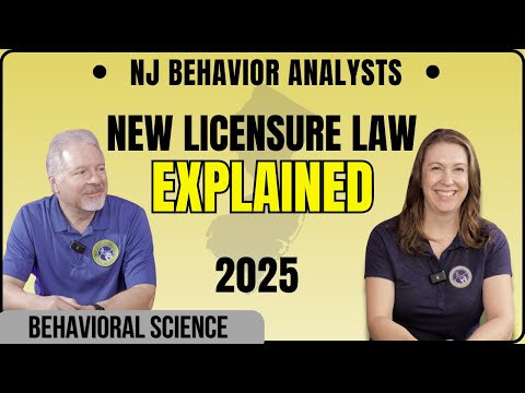 Licensure for Behavior Analysts in New Jersey: What You Need to Know